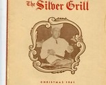 The Silver Grill Christmas 1961 Menu Hotel Spokane Washington FINAL DAY  - £204.74 GBP