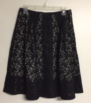 Talbot’s Black Lace Skirt Womens 2 Used - £10.95 GBP