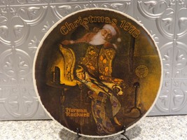 Christmas Dream 1978 Norman Rockwell Knowles China Collector Plate - $17.98
