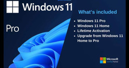 Microsoft Windows 11 Pro | Product Key I Lifetime Use | 1 PC - $59.99