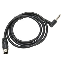 Goshyda 1/4 Inch To Din 5 Pin Cable, 90 Degree 6.35Mm Male To Midi 5Pin, 4.9Ft - £27.00 GBP