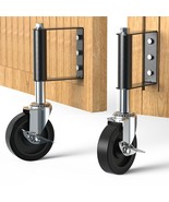 Heavy Duty gate casters for Gates Fences Yards Farms Built in Spring Sho... - £55.60 GBP