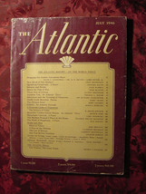 ATLANTIC July 1946 Atomic Bomb Colette Eric Bentley Jack Russell John Le... - $12.96