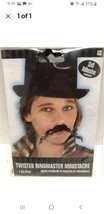 Twisted Ringmaster Moustache Circus Fancy Dress Halloween Costume... - $5.00