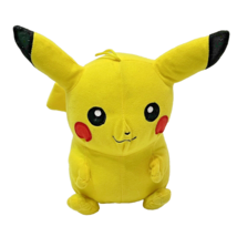 Nintendo Creatures 2015 Toy Factory Pokeman Pikachu Plush Yellow 10 inches - £8.58 GBP