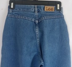 Vintage Riders By Lee Women&#39;s Striped Jeans Size 22x25 - £15.21 GBP