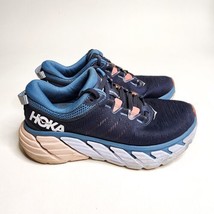 Hoka One One Gaviota 3 Running Shoes Womens Size 6.5 B Blue Sneaker 1113521-OBRS - £39.43 GBP