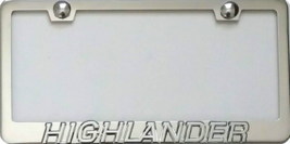 TOYOTA HIGHLANDER Stainless Steel  Frame +Protective lens  - £27.53 GBP