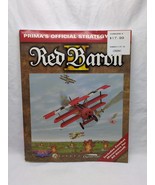 Red Baron II Primas Official Strategy Guide Book - $27.76 CAD