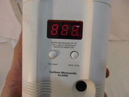 Kidde Nighthawk Carbon Monoxide Detector Alarm White No Battery Plug In ... - $26.24