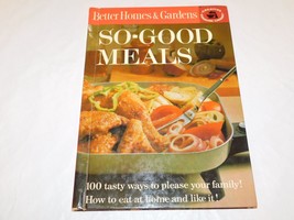 Better Homes &amp; Gardens So-Good Meals Creative Cooking Library Cookbook 1963 - £15.81 GBP