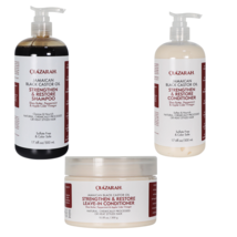 Jamaican Black Castor Oil Bundle:Conditioner, Shampoo, Leave-in Conditioner - £25.16 GBP