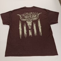 Sturgis 80th Anniversary 2020 Motorcycle Rally Men's Graphic T-Shirt Chest 44" image 15