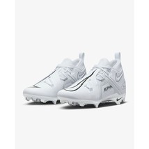 Nike Mens Alpha Menace Pro 3 Football Shoes Cleats CT6649-109 White Black Size 8 - £79.75 GBP
