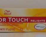 WELLA COLOR TOUCH RELIGHTS Professional Demi-Permanent Hair Color ~ 2 fl... - £4.71 GBP