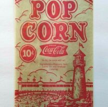Coca Cola Hershey Park Lighthouse Pennsylvania Vintage 10 Cent Popcorn B... - $8.09