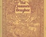 The Janssen Graybar Menu Lexington &amp; 44th New York 1950&#39;s - £77.55 GBP