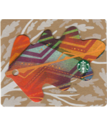 Starbucks 2016 Mini Leaf Red Collectible Gift Card New - $2.99