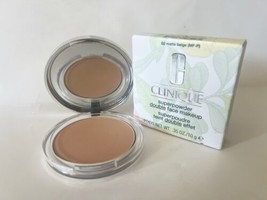 Clinique Superpowder Double Face Makeup Shade &quot;02 Matte Beige&quot; 0.35oz/10... - £27.95 GBP