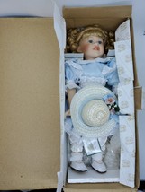 Heritage Signature Collection Elizabeth Porcelain Doll W/Original Cert.12393 - £15.79 GBP
