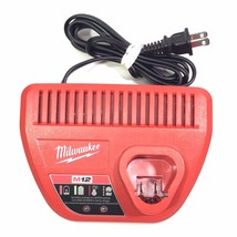 GENUINE Milwaukee M12 12V Battery Charger #48-59-2401 - £11.82 GBP