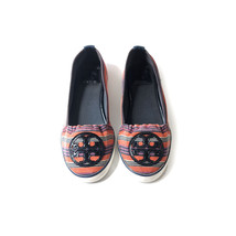 TORY BURCH Shoes 7 Multi Colored Canvas Flat Sneakers - £26.75 GBP