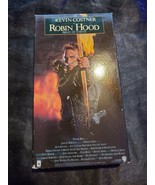 Robin Hood Prince Of Thieves VHS Cassette Tape Kevin Costner 1991 - $112.71 MXN