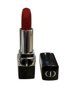Dior  Rouge Dior Lipstick # 965 Rouge Fortune Velvet Full Size 3.5g Read - $731.80 MXN