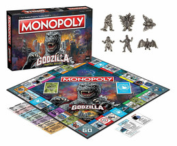 Monopoly Godzilla 2020 Monster Edition Board Game Hasbro New Sealed Canada - £24.83 GBP