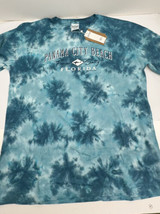 Panama City Beach FL US Vacation Souvenir Unisex Tie Dye T-Shirt Top  L New - £15.36 GBP