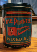 Vintage Planters Mixed Peanuts Tin Collectible Decorative Planter Multi ... - $9.99