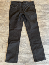 McDonalds Pants Womens Size 8 Black Employee Uniform MC276 Black NWOT Jeans - $36.05