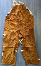 Black Stallion Revco Cowhide Split-Leg Apron One Size RN 60246 Brown - $27.08