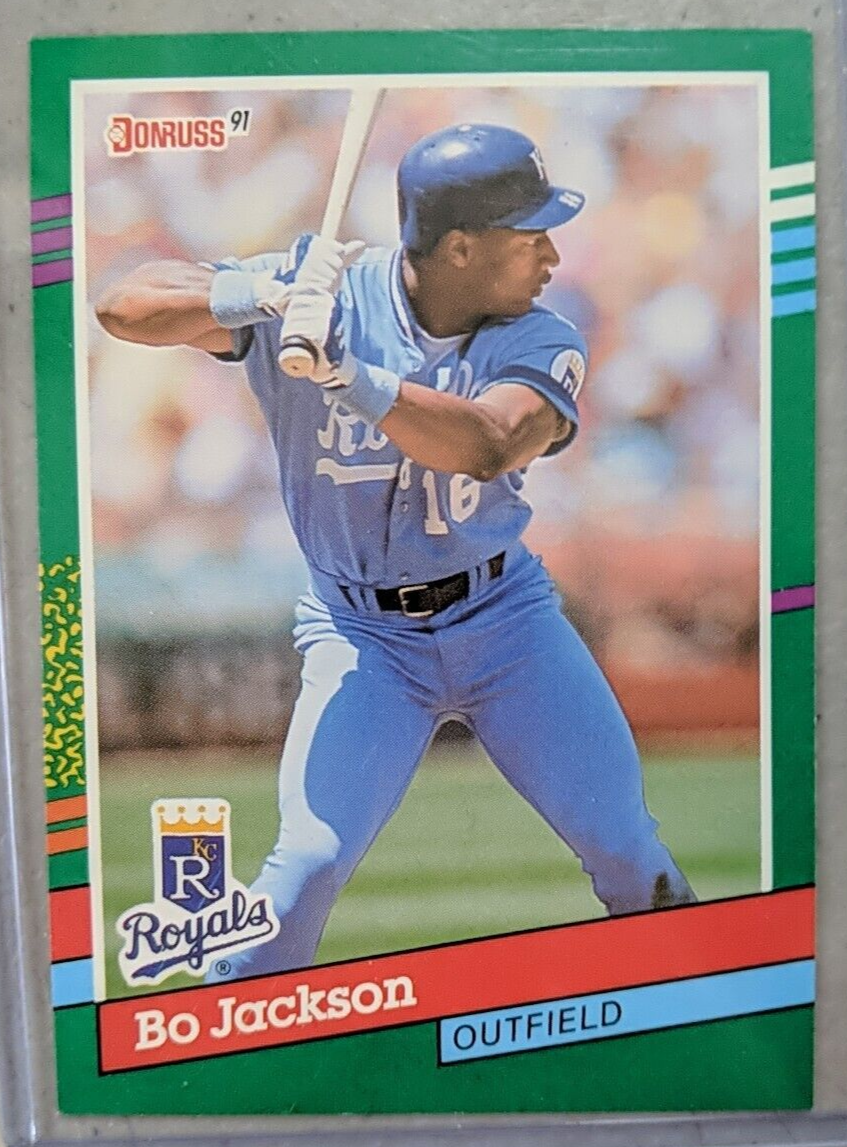 Bo Jackson Donruss 91 #632 Error Card