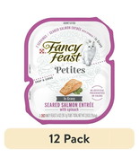 Purina Fancy Feast Petites Kitten Food, Seared Salmon &amp; Spinach, 1.4 oz ... - $34.03 CAD
