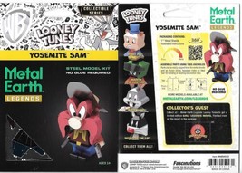 Looney Tunes Yosemite Sam Metal Earth Legends 3-D Laser Cut Steel Model ... - £9.30 GBP