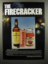 1976 Seagram&#39;s 7 Crown Whiskey Ad - The Firecracker - £14.44 GBP