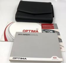 2015 Kia Optima Owners Manual Handbook Set with Case OEM L03B35049 - £7.74 GBP