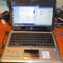 HP dm3-1035dx Laptop AMD Neo X2 L335 CPU 3GB RAM 320GB HDD Win 10 Home N... - $579.83 MXN
