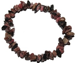 925 Sterling Silver RHODONITE bracelet - £7.98 GBP