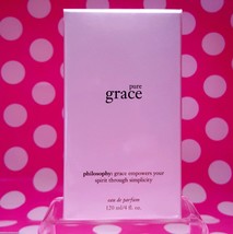 Philosophy Pure Grace Eau De Parfum Spray! 4oz Luxury Size! New Sealed Boxed! - $99.95