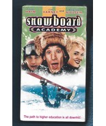 Factory Sealed VHS-Snowboard Academy-Jim Varney, Corey Haim, Brigitte Ni... - $421.20 MXN