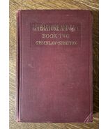 Vintage 1927 Literature and Life Book 2 Hardcover Scott Foresman Frost W... - $18.00