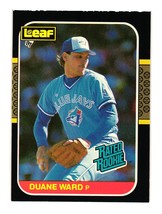 1987 Leaf #45 Duane Ward Toronto Blue Jays - £1.10 GBP