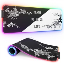 Itnrsiiet Rgb Gaming Mouse Pad, Full Desk Xl Extended Large, Anime Japanese. - $36.99