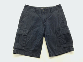 BC Clothing  Men&#39;s Size 32 100% Cotton Black Cargo Casual Walking Shorts - £7.72 GBP