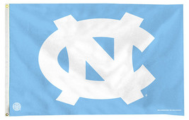 University of North Carolina - 3&#39; x 5&#39; NCAA Polyester Flag - £31.09 GBP
