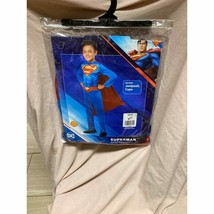 DC SUPERMAN Child Costume Jumpsuit &amp; Cape Size Medium (7-8)  New - £11.61 GBP