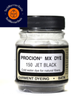 Jacquard Procion Mx Dye - Undisputed King of Tie 2/3 fl oz, Jet Black  - £13.51 GBP