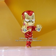 Marvel 14k Gold-Plated  Avengers Iron Man Charm With Enamel &amp; CZ  - £13.52 GBP